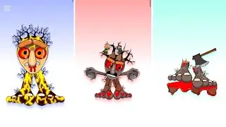 Sprunki Italian brainrot Ganganzelli Trulala Phases #sprunkiSprunki Steal a brainrot Noobini Pizzani