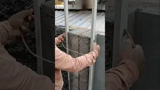 pillar plaster technique #construction