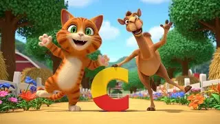 ABC Animals Parade | Fun Nursery Rhymes & Kids Songs for Toddlers 🐶🐼🦁🎶