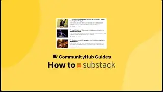 How to use Substack for your community newsletter