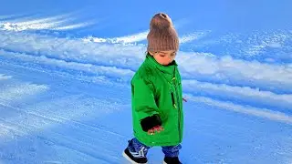 Winter Walk, with baby
