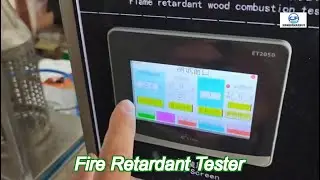 flame-retardant wood combustion test device (fire tube method)