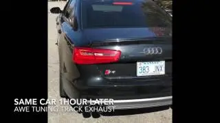 AWE Tuning Audi S6/S7 Touring & Track Edition Exhausts