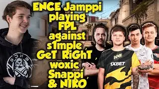ENCE Jamppi playing FPL vs s1mple , GeT_RiGhT , woxic , Snappi & NIKO in Mirage