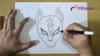 How to Draw a Drift Mask Easy step by step