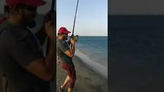 Azeem Khan and Ahmad  Yanbu fishing