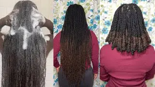 Loc Wash Day & Knot Bob Twist | 11 years Loc Journey