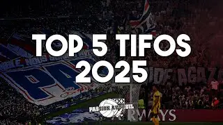Top 5 tifos des ultras parisiens en 2025