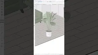 📥 СКАЧАТЬ модель комнатного растения в Archicad