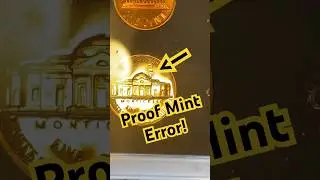 Valuable Proof Set Mint Error Found On Nickel! #youtubeshorts #coin #proof #set