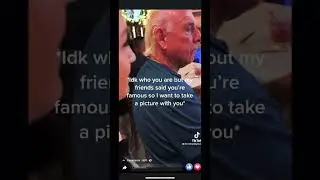 Ric Flair being an absolute Chad! Denies picture with woman.