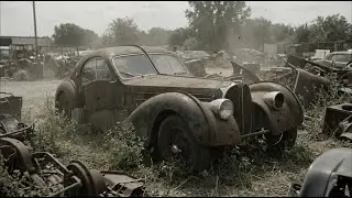 Phenomenal Car Restoration Bugatti Type 57SC Atlantic Bought for Only $300 from an Old Man ASMR