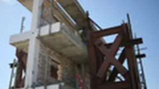 Earthquake Shake Table Rocks Buildings