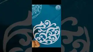 Hand Painting Saree 🤗❤️🥰 #ytshorts #shorts #painting