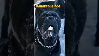 Dangerous dog 🐶🐕#ytshorts #blakdog#animals #respect 💯🔥💥#vairalshorts
