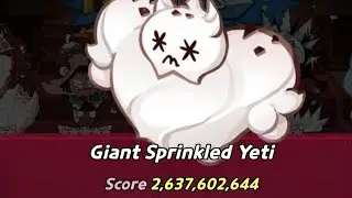 Frost Queen Cookie's Trial of Glory Giant Sprinkled Yeti 2.6 Billion Guide | Cookie Run Kingdom