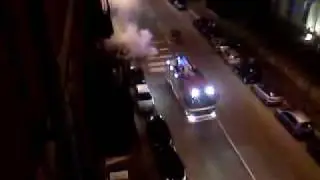 Incendio: auto a fuoco in via Trivulzio a Milano