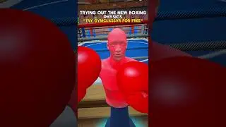 Trying the new boxing physics in GymClassVR! #gymclassvr #shorts #gaming