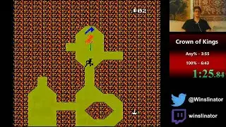 Crown of Kings (Any%) in 2:40 [WR] Intellivision 10, 2nd Edition