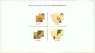 D-10227, Brown Color, Designer Multifaith Invitations, Wedding Invitation, Wedding Card.