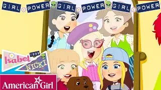 🌼 Vintage Girl Power 🌼 I Isabel & Nicki's Super Duper Twin Adventures | American Girl