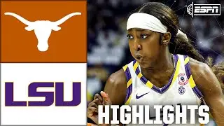 Texas Longhorns vs. LSU Tigers | Full Game Highlights | ESPN College Basketball REV