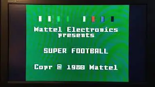 Intellivision Keyboard Component Super Football