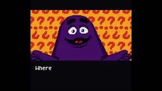 Grimace's Birthday (GBC, 2023) - new McDonald's Game! - entire playthrough!