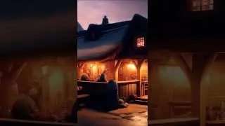 Bretagard Tavern in Kaldheim - Pub of Travelers Mumbling & Drinking - RPG Ambience #mtg #ambient