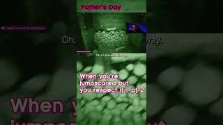 When you're jumpscared but respect it | Father's Day by Emika Games #indiehorrorgames #jumpscared