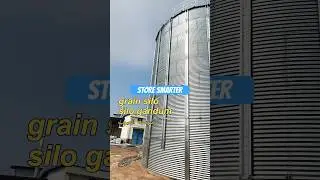 Store smarter, not harder. #grainsilo #steelsilo #machine #grainbin