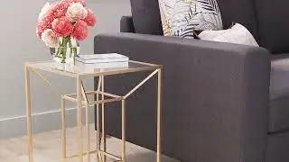 Canyon Side Table Gold - 101469