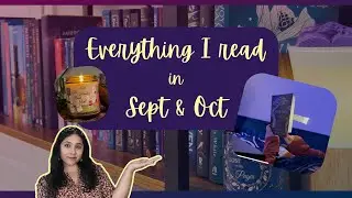 Sept & Oct Reading Wrap Up 📚🕯