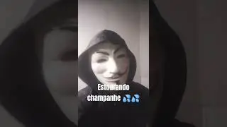 estourando champanhe