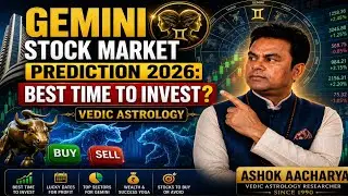 Stock market for Gemini | Stock market astrology predictions | Vedic Astrology | Ashok Astrologer