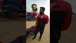 pillow on road #kannada #triggeredtejas #motovlog #funnkannada #shorts