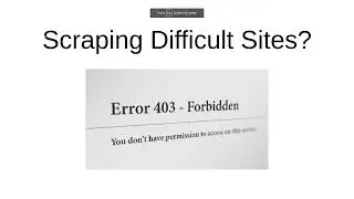 Scraping difficult sites - Scraper API Async requests
