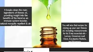 Remove Airborne Odors From Your House With Home-Made Thieves Oil Blend