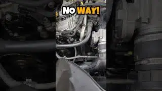 This is Crazy, Maserati Serpentine Belt Replacement.