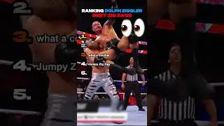 Ranking Dolph Ziggler BEST Zig Zag