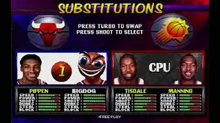 NBA Maximum Hangtime (Arcade): Bulls vs Suns