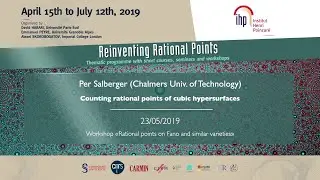 Counting rational points of cubic hypersurfaces - Salberger - Workshop 1 - CEB T2 2019