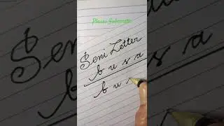 Tulisan tangan indah dengan pena 