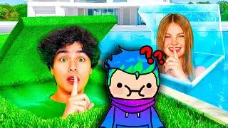 ¡Construí 4 habitaciones SECRETAS en UN SOLO COLOR! / Carlos Infinito REACCIONA a Stokes Twins
