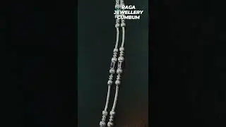 Silver Fancy Anklet Agra Kolusu
