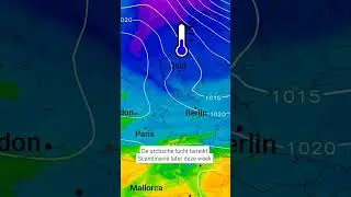 Winteroffensief in Scandinavi&euml;! #winter #winteriscoming #sneeuw #weervideo #weerbericht #weernieuws
