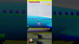 Aeroplane emergency exit slide#fact_mind #amazing fact #shortvideo