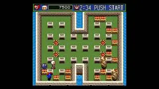 Super Bomberman 5 (SNES) - Normal Game - Zone 2-2 #SuperBomberman5 #SNES #Viral #Retro #Bomberman