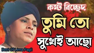 😭💔তুমি তো সুখেই আছো|| Tumi To Sukhei Aso Bondhu || কলিজা ফাটা কষ্টের বিচ্ছেদ গান || Lima Pagli song