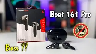 Boat Airdopes 161 Pro Unboxing & Review⚡ 50 Hrs Backup - Quad mic Enc 🔥 Just Only Rs 999/-